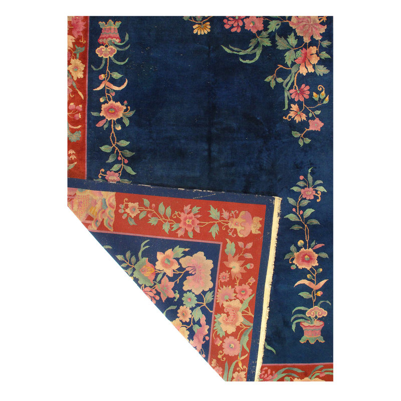 One-of-a-Kind Rectangle 8'5" X 11'4" Hand Knotted Area Rug