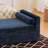 88.5" W Slipcovered Chenille Upholstered Bench-686784358