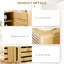 16 Pair Shoe Storage Cabinet