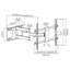Wally Symple Stuff Single Screen Wall Mount