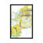 « yellow floral abstract i », impression sur toile-72785603-72785604-72785605