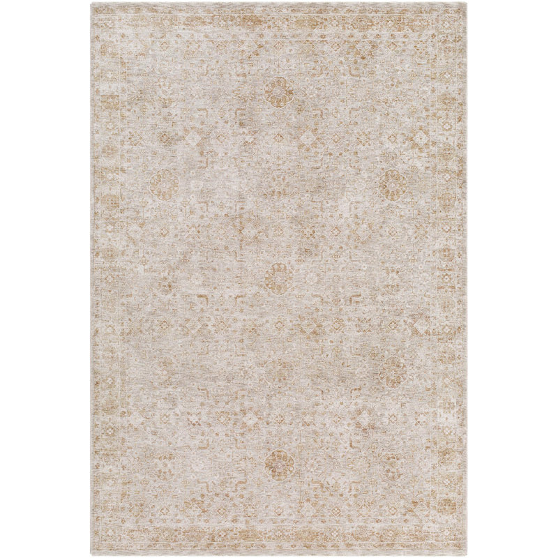 Tapis traditionnel tissé à la machine Aunah, Rectangle 9 pi x 12 pi 2 po