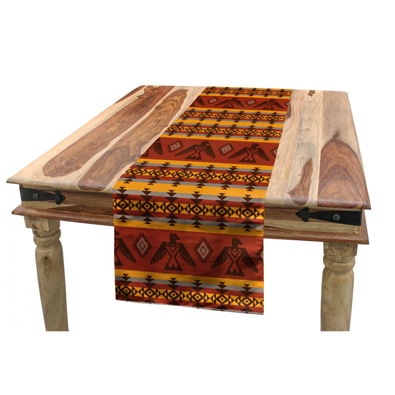 Tribal Table Runner, 90" x 16"