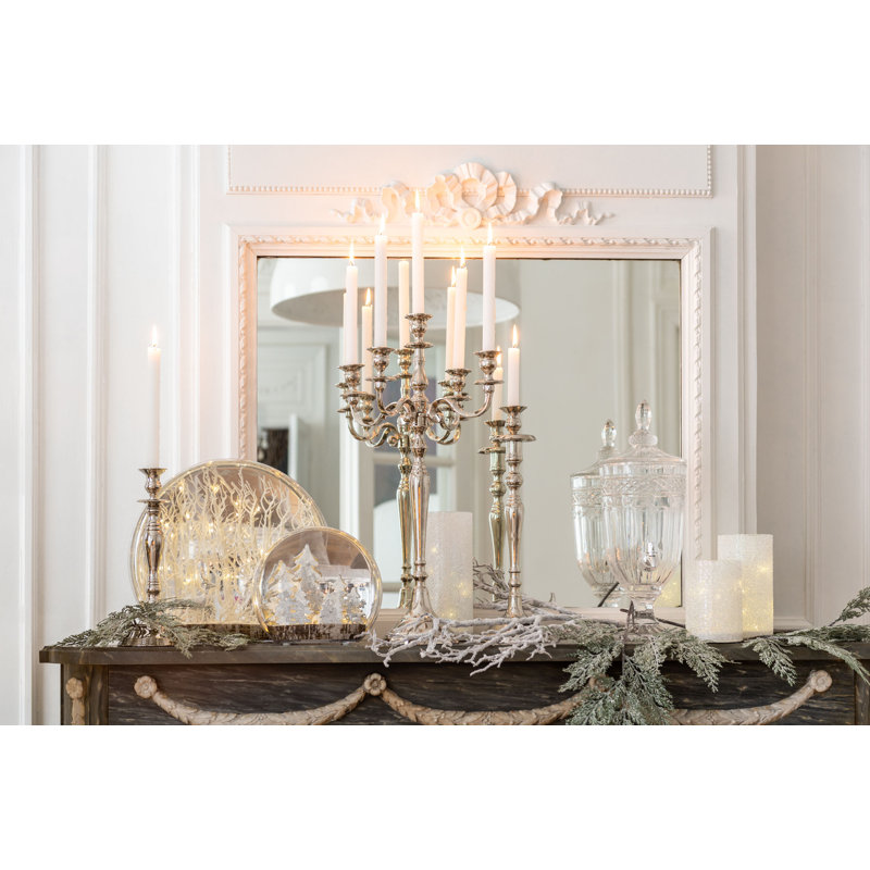 Metal Tabletop Candlestick