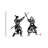 Touching Swords II by Péchane - Print on Canvas-410683227-410683226