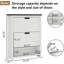 Range-chaussures Farmhouse, range-chaussures autoportant avec 2 tiroirs rabattables-1196982965
