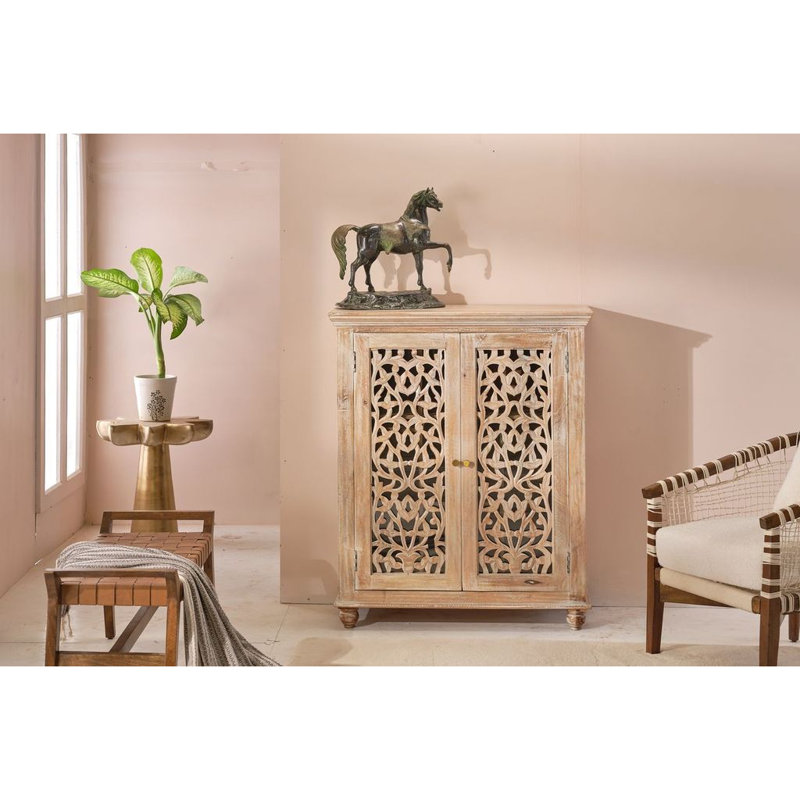 Armoire haute en bois Jarrahne