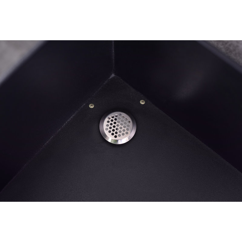 Hommy 50cm W Iron Bedside Table