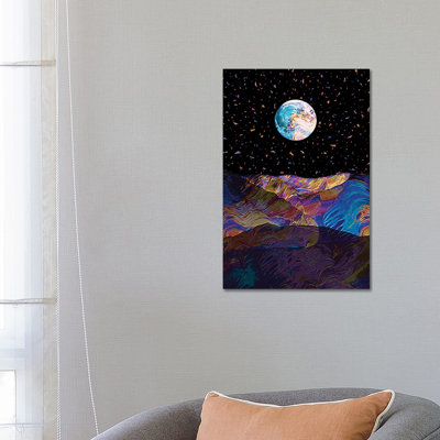 Full Moon V 1 Piece Wrapped Canvas Wall Art