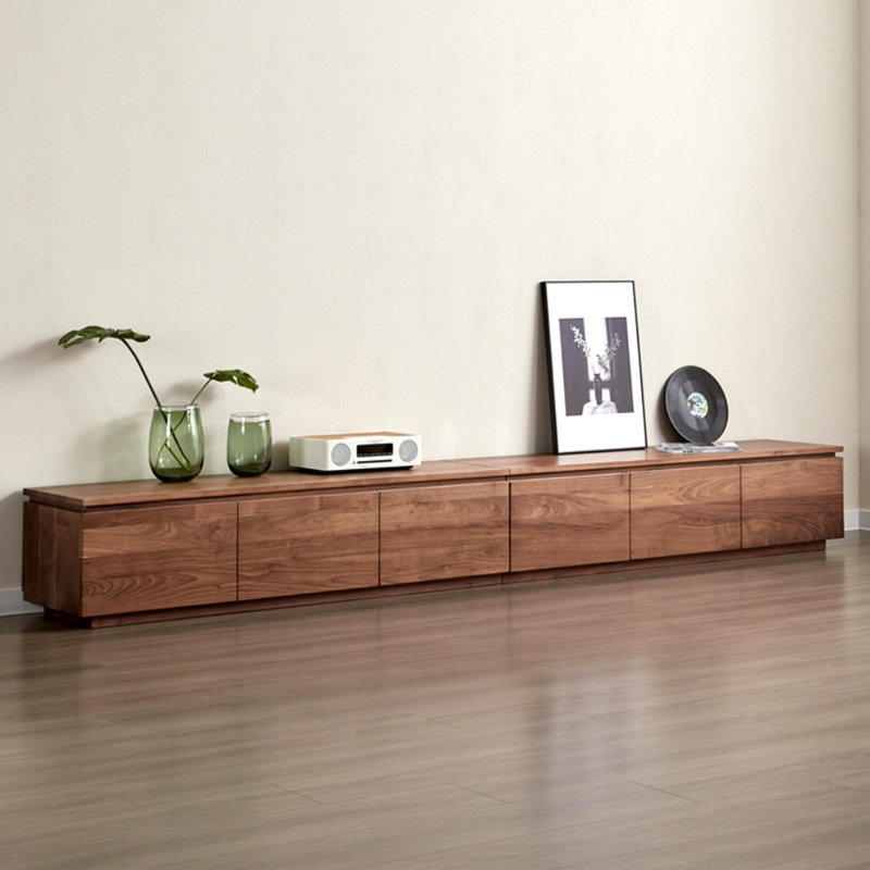 Modern Creative Solid Wood TV Stand