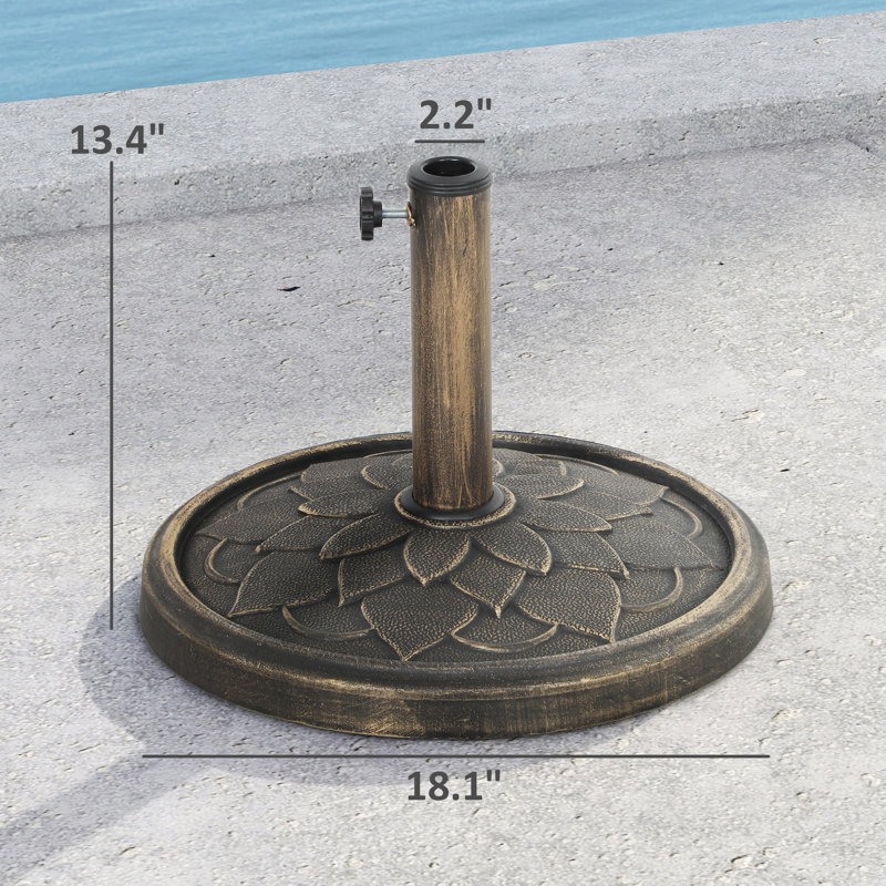 Resin Umbrella Stand Base