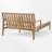 52.73" Acacia Wood Outdoor Patio Daybed-22131028