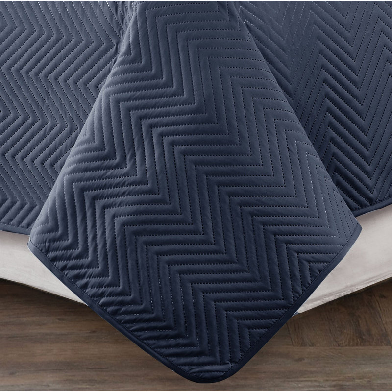 Ensemble de surfaces réversibles Wabbaseka, Courtepointe très grand + 2 taies décoratives, Anthracite