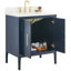 Province 30" Freestanding Standard Single Bathroom Vanity with Top-593418825-592821977