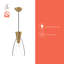 Luminaire suspendu en pot 1 lumière Moxie-754456073