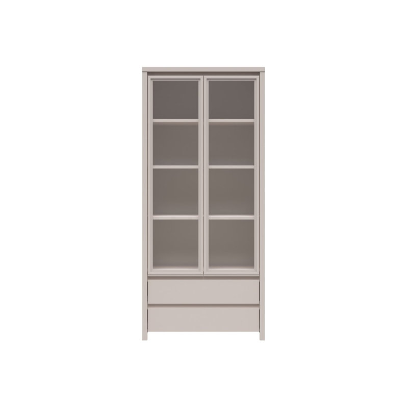 90 cm W Display Cabinet China Cabinet, Cashmere