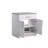 Prepac Elite 36" Tall Storage Cabinet with Doors and Shelves, Multipurpose Garage Cabinet with Large Drawer and Adjustable Shelf, Open Back Storage Furniture for Kitchen, Laundry Room, Garage, White