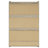 Kyla Grey 3-Tier Engineered Wood Shoe Cabinet, Shoe Storage-1460923309