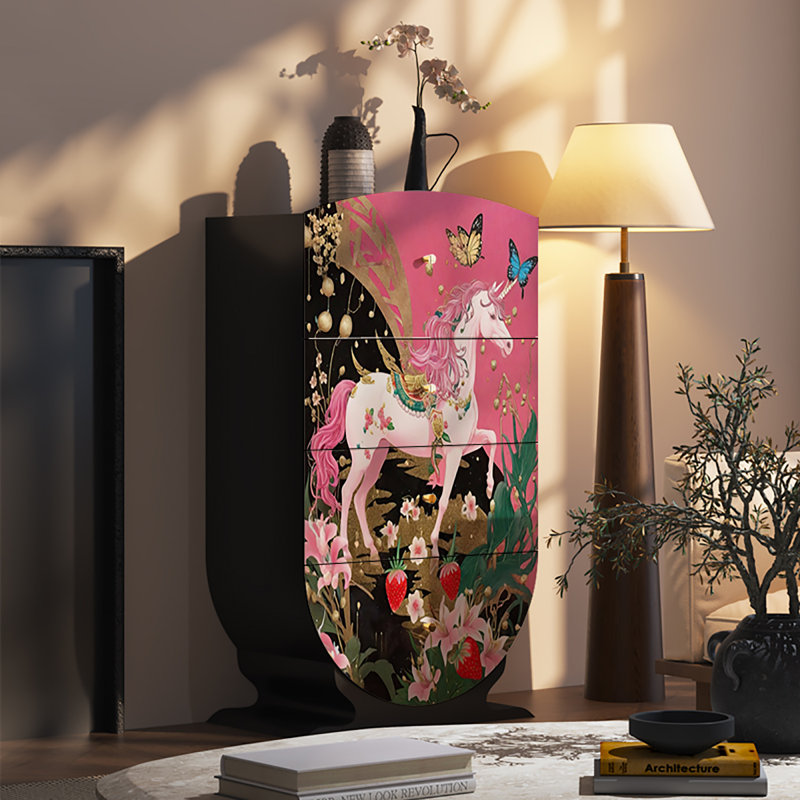 French multi-functional general decorative cabinet
