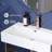 Claire 30" Ceramic Console Sink White Basin-1432270715