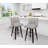 Red Barrel Studio® Malakeh Swivel Stool with Solid Wood Frame-1080168141-1121870814-1137515867