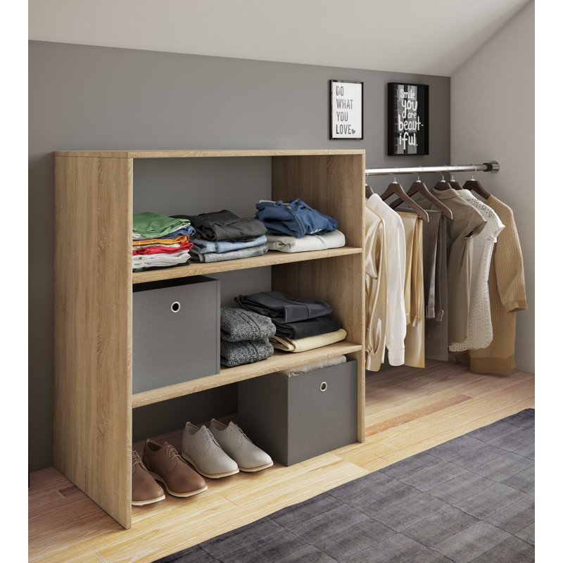 Aliyas 90cm Closet System, Brown