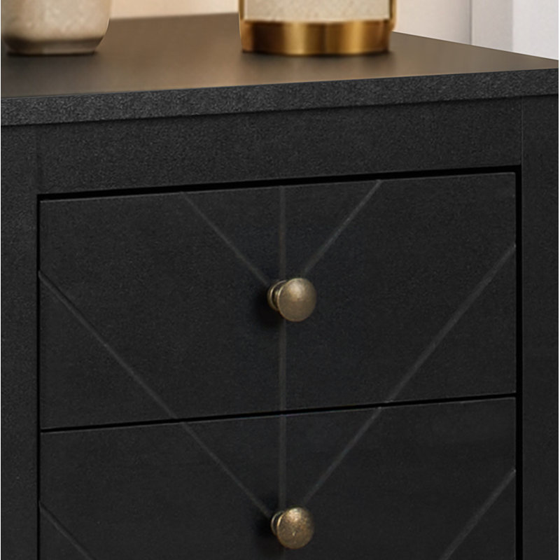 40cm W Pair of Bedside Tables