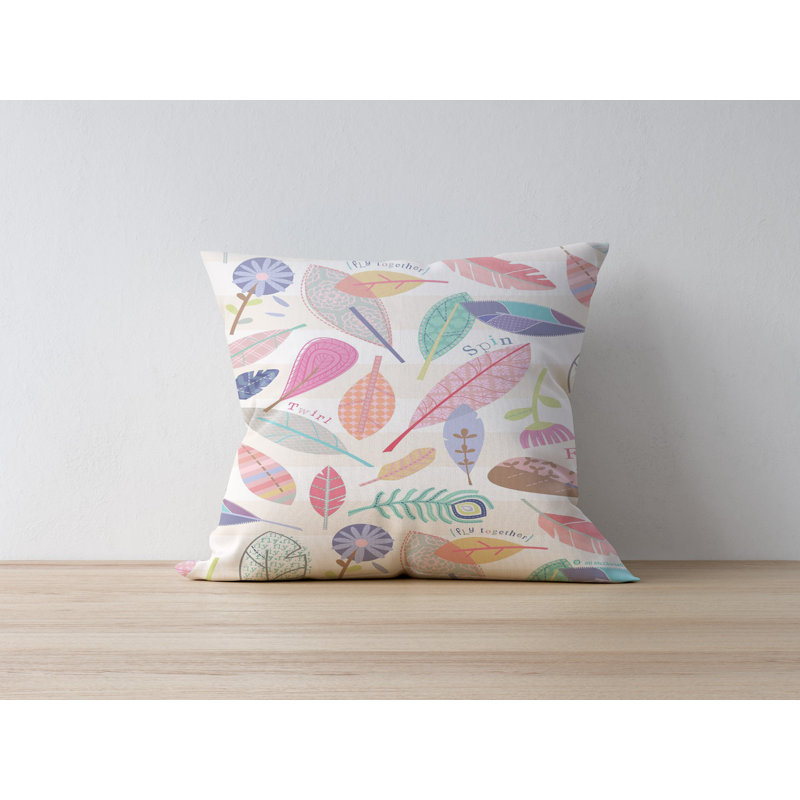 Decorative Cushion Cover, 50% Polyester / 50% Cotton, 16.9 x 16.9 Inches | Digital Print Design, Machine Washable at 86°F | Perfect for Home Decor, Living Room, and Bedroom Accent, Soft and Durable Fabric