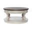 Table basse ronde avec rangement Hexham