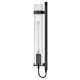 Cala Single Light Glass Steel Dimmable Candle Wall Light