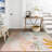 Kaldi Vibrant Spring Floral Print Machine Washable Area Rug with Non-Slip Backing for Living Room, Dining Room, Bedroom-1695540277