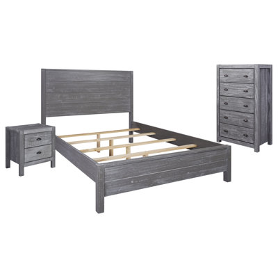 Montauk Solid Wood Bedroom Set