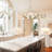 Aenon Chandelier with Hammered Water Glass-111194515-111194518-111194519