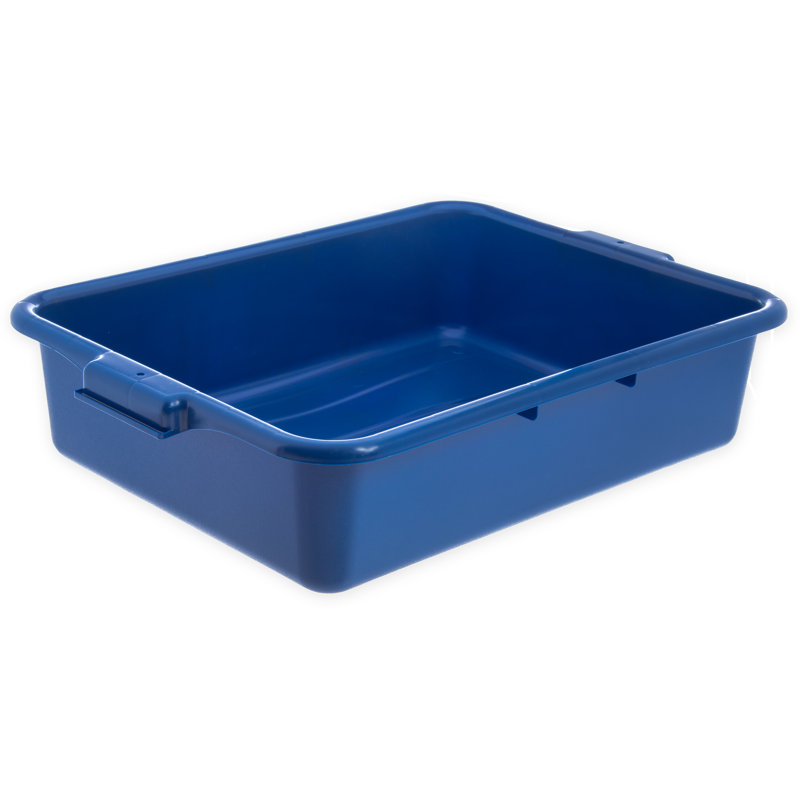 Boîte fourre-tout Comfort Curve ™, H 5 po x l 15 po x P 20 po, Bleu
