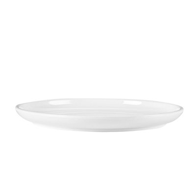 Assiette ronde CAC en mélamine blanche CAC 10-1 / 4 po
