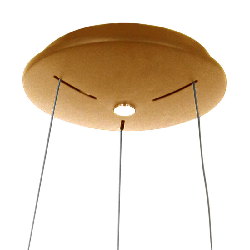 Aroush 1 - Light LED Unique/Statement Pendant, Gold