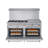 KoolMore 60'' W Double Oven Commercial Gas Range-119235587