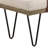 Nicolette Fabric Upholstered Bench