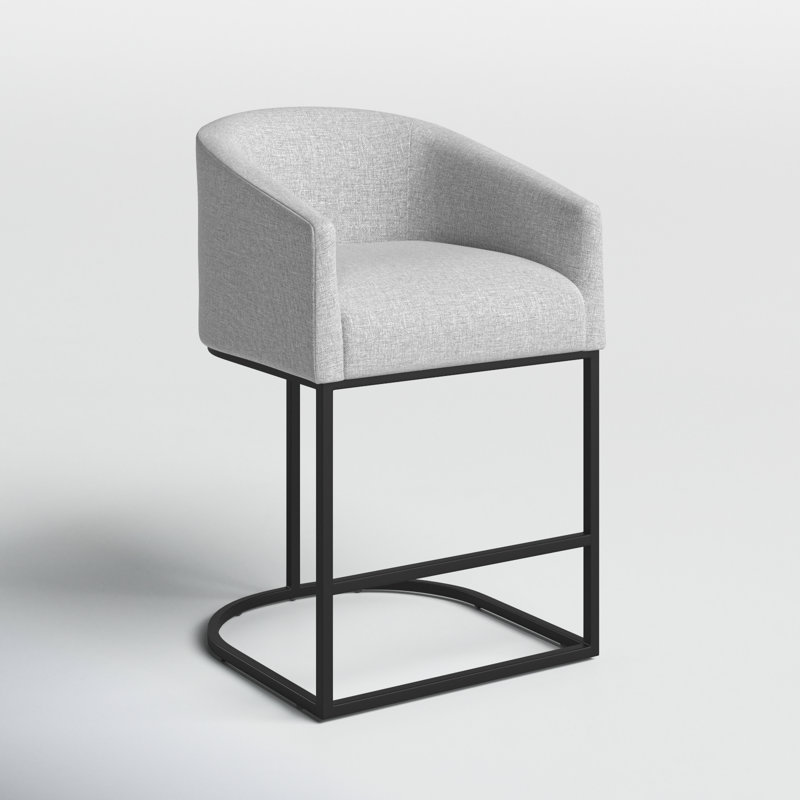 Austri Counter & Bar Stool, Gray, Counter Stool (25.6" Seat Height)