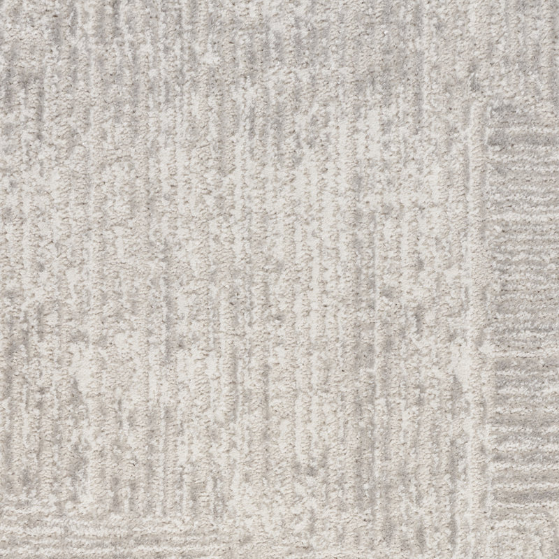 Calvin Klein Irradiant Silver Rug, Rectangle 239 x 300cm