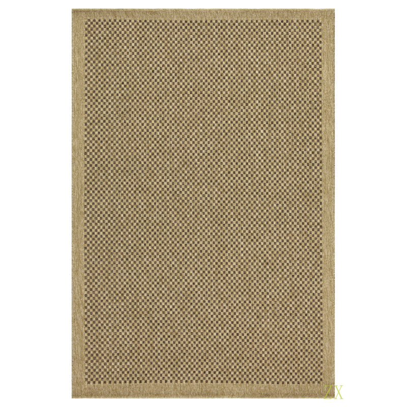Terre 10 po X 10 pi 3 po Tapis intérieur / extérieur, Rectangle 7 pi 10 po x 10 pi 3 po