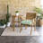 Outdoor 3'' Barstool Seat Cushion-1596084407-1596084362