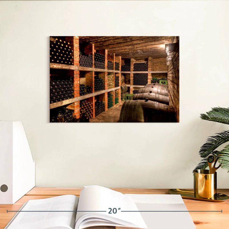 Lilie Wine Cellar, 8" H x 12" W