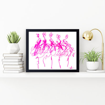 Pop Art & Retro Cancan No.2 par Chauncey Jacks - impression
