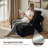 Nathasa Bean Bag Soft Sleeper Chair With Pillow, Foldable Compression Mattress With Back Support-1662398415