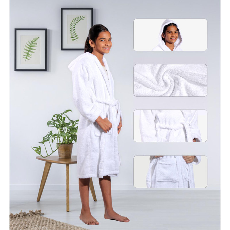 100% Cotton Terry Cloth Bathrobe