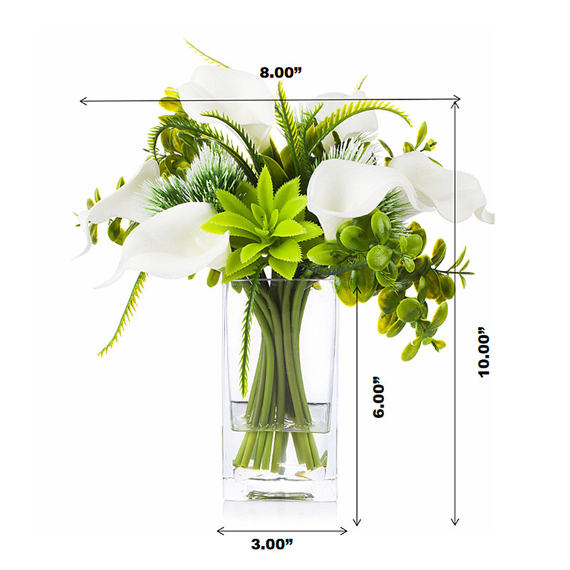 Lillies Arrangement in Vase