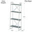 Lave 150cm H x 66cm W Solid Wood Etagere Bookcase