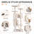 Ciannah 53.98'' H Cat Tree-869837459-869837460
