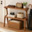 Contemporary Design Side Table,2-Tier End Table,Farmhouse end table,Stylish bedside table-530425292